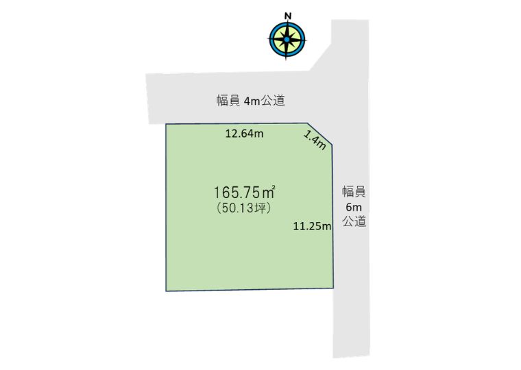 【角地ならではの開放感】</br>木更津市祇園 アイチャッチ